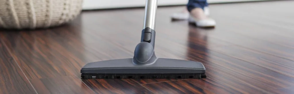 Nettoyage avec un aspirateur